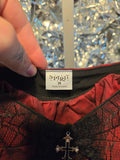 Gently Used Spirit Burgundy Lace Dress