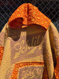 Unforgiven Upcycled Schlitz Blanket Hoodie