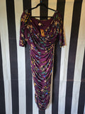 Gently Used Laura Byrnes Melissa Dress in Moth Print