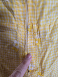 Vintage 60s Cole of California Yellow Gingham Swimsuit
