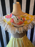 Unforgiven Raggedy Ann White Lace Clown Collar