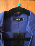 Gently Used Zaful Navy Blue Fit & Flare Shirt Dress
