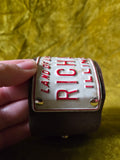 Unforgiven Upcycled Richard License Plate Cuff