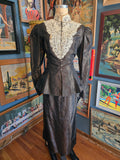 Vintage 80s Jessica McClintock Victorian Set