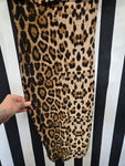 Anita Cruz Unique Vintage Leopard Print Dress