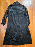 Antique 1920s Black Embroidered Flapper Dress