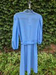 Vintage 70s Powder Blue Sandi Dee dress
