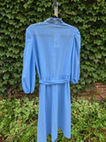 Vintage 70s Powder Blue Sandi Dee dress