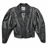 Black Radish Vintage G3 80s Leather Jacket