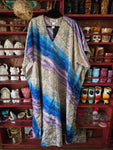 Vintage 90s Blue Ocean kaftan