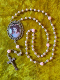 Abernathy's Midwest Princess Pink Pearl Rosary