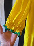 Odd Betties Vintage Kids Yellow Polka Dot Clown Suit
