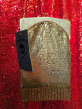 Vintage Whiting and Davis Gold Mesh Purse