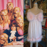 Vintage 90s Austin Powers Pink Fembot Costumr