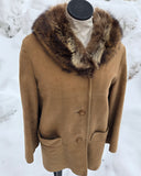 Vintage 60s Betty Rose Raccoon Fur Jacket