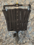 Gently Used Orchard Corset Black Fishnet Waist Cincher