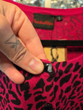 Gently Used Voodoo Vixen Pink Leopard Cardigan