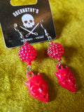 Abernathy's Vintage Cracker Jack Devil Earrings