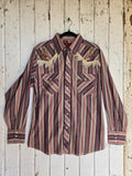 Unforgiven Vintage Upcycle Brown Scorpion Western