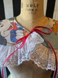 Unforgiven Mickey Mouse White Lace Clown Collar