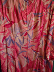 Vintage Volup Pink Polyester Abstract Dress