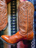 Vintage 80s Eel Durango Cowboy Boots Men's 8.5