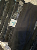 Gently Used Orchard Corset Black Fishnet Waist Cincher