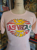 Vintage 70s Orange Las Vegas Sun Women's Tshirt