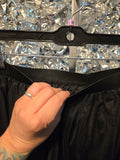 Gently Used Black Mesh Layered Tulle Skirt