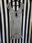Anita Cruz Collectif Black Gingham Dress