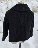 Vintage 50s Persian Wool Cropped Jacket