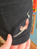 Vintage 30s AS IS Jantzen Black Wool Swimsuit