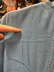 Vintage 1940 Blue Dress with Large Buttons