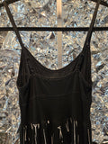 Gently Used Lip Service Black Dagger Maxi Dress
