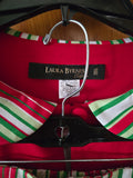 Gently Used Laura Byrnes Red & Green Christmas Set