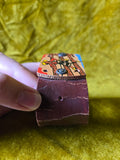 Unforgiven Upcycled Western Leather Belt Cuff