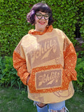 Unforgiven Upcycled Schlitz Blanket Hoodie