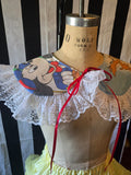 Unforgiven Mickey Mouse White Lace Clown Collar