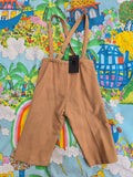 Vintage kids wool hat and pant set