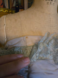 Vintage 50s Blue tulle cupcake prom dress