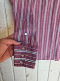 Unforgiven Upcycled Cactus Red Western with Fringe