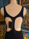 Vintage 20s Indera Figurfit Black Wool Swimsuit