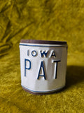 Unforgiven Upcycled Pat License Plate Cuff