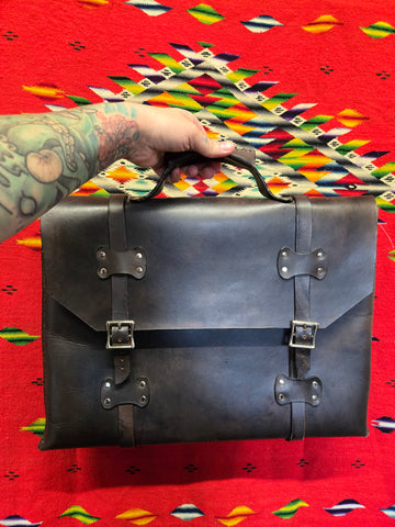 Vintage Inspired Handmade Leather Satchel