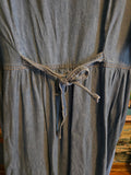 Vintage Volup 90s Denim Front Button Maxi Dress