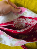 Unforgiven Upcycle Pink Terry Cloth Fanny Pack