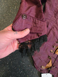 Vintage Burgundy Victorian Set