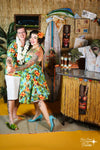 Unforgiven Handmade Blue Tiki Family Set