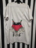 Vintage 80s Christmas Naughty Shirt