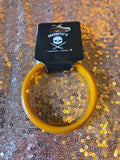 Vintage 60 Butterscotch Yellow Bakelite Bangle